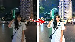 Cara Edit Foto Malam Hari Yang Gelap Jadi Lebih Hidup Terang Dan Berwarna