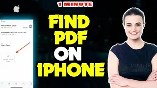 How to Find Downloaded PDF on any iphone/ipad 2024