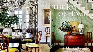 Review: The Joy of Home by Interior Designer Ashley Gilbreath Foreword James Farmer & Sea Shell Art