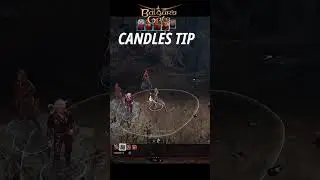 CANDLE TRICK in Baldur's Gate 3 #baldursgate3