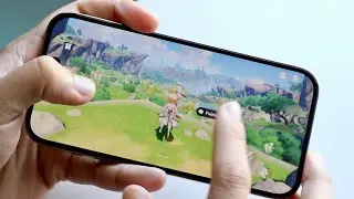 Genshin Impact Gameplay On iPhone 14!