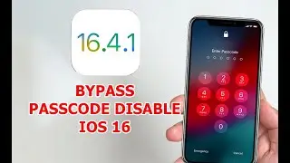 New Bypass Passcode / Hello i0S 16.4.x - 16.5.x with FRPFILE RAMDISK