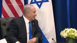 Israels Benjamin Netanyahu and Biden meet in New York