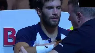 Borna Coric medical timeout 2022