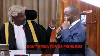 Don't bring for us problems!-Speaker makes fun telling Ssemujju Nganda about Gen. Muhoozi Statements