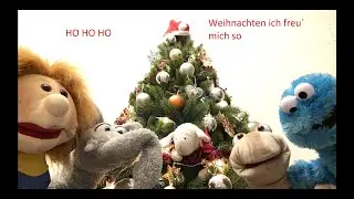 Weihnachten, ich freu' mich so (HoHoHo) Weihnachtslied Kinder Handpuppen Musik Puppets singen Song