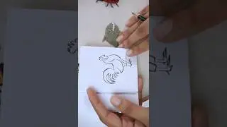 Rooster embroidery design #diy #fashionembroidery #embroidery