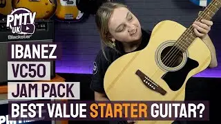 Ibanez VC50 Jam Pack - Grand Concert Acoustic Guitar In A Great Value Package!