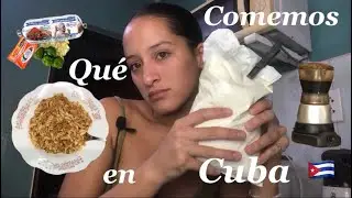 Qué como en un día? Viviendo en Cuba 🇨🇺🥗🥩🥪#cuba #whatieat #cubanos