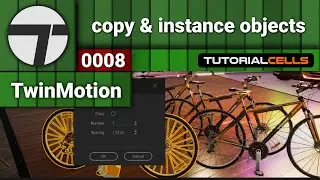 0008. copy & instance objects in twinmotion