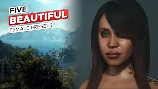 5 Beautiful Female Presets for DRAGON'S DOGMA 2