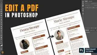 Fastest Way To Edit a PDF In Photoshop 2024