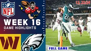 Commanders Vs. Eagles [WEEK 16] FULL -  Highlights NFL l Season 2024