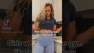 Viral tiktok trend Kim kardashion guilty* treating the gym like a fashion show 