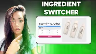 How to set up  ingredient switcher on ecomify  theme | shopify premium theme 2024