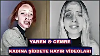 Yaren Alaca & Cemre Solmaz kadına şiddete hayır...!