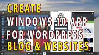 WordPress - How to Create Windows 10 Apps for Websites