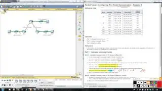 PacketTracer_RSE_6.4.1.5_Configuring IPv4 Route Summarization (scenario 1)