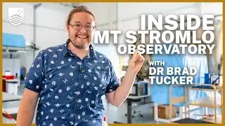 Behind the scenes at Mount Stromlo Observatory with Dr Brad Tucker