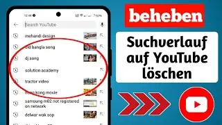 So löschen Sie den Suchverlauf in der YouTube-App (2024) | YouTube-Suchverlauf löschen