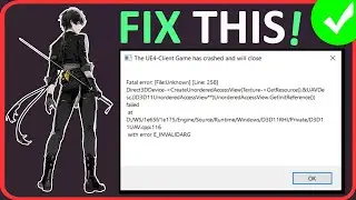 Fix Wuthering Waves “The UE-4 client game has crashed and will close” On PC | Fix Fatal Error on PC