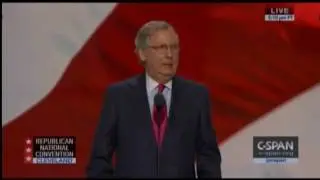 GOP Delegates Boo Mitch McConnell As He Takes The Stage