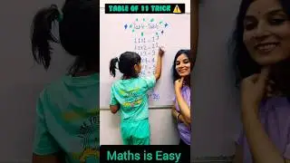 Easy Table Trick of 11 | Table Trick for kids 