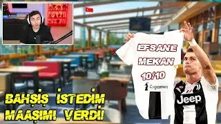 ROTA CAFE'YE RONALDO GELDİ VE ONUNLA TANIŞTIM! - Cafe Owner Simulator