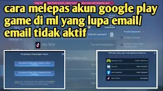 cara melepas akun google play game di mobile legends