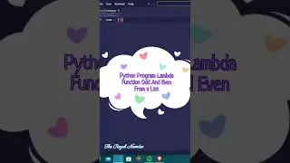 Print even and odd numbers of a list using Lambda Function in Python