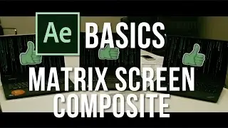 Screen Compositing and Matrix Color Grading in After Effects