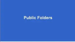 Exchange 2003   Public Folders