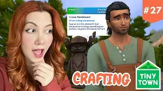 Playing Tiny Town Based on YOUR Comments! The Sims 4 Tiny Town Challenge (Part 27)