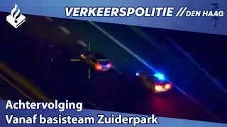 Achtervolging vanaf basisteam Zuiderpark (Highspeed chase)