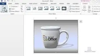 How To Remove Background From An Image Using Microsoft Word 2010 & 2013[EASY!]
