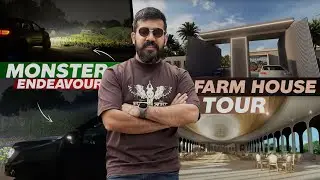 Monster Endeavor 😳 ​⁠@ASHWINSINGHTAKIAR | Farm house tour ❤️ |  Mercedes on flatbed