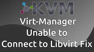 Virt Manager Remote Connection Fix