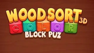 Wood Sort 3D : Color Block Puz Game Gameplay Android Mobile