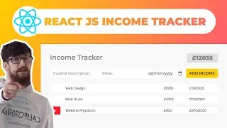 Build an Income Tracker in ReactJS ~ useState, useEffect, useRef