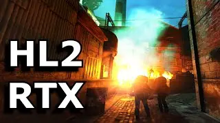 Half Life 2 RTX looks quite nice!