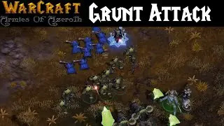 Grunt Attack - WarCraft: Armies Of Azeroth Orcs Gameplay