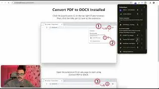 How to save pdf as docx