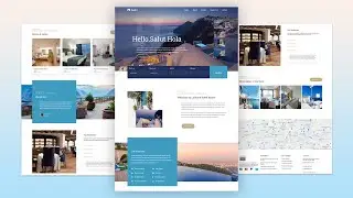 Build a Responsive Hotel Booking Website | HTML and CSS Tutorial