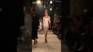 Zhenya Katava walks for Dolce & Gabbana