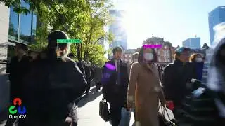 YOLOV3 Mask No Mask Test Video 2