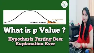 Concepts Of Hypothesis Testing Part-3 | p Value In Hypothesis Testing | Easy  And Simple Way