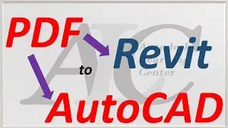 PDF to CAD and Revit  (PDF - CAD & Rvt)