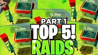 TOP 5 BEST RAIDS OF ALL TIME! ONLY 0.01% CAN GET THIS BESES IN LDOE | Last Day on Earth: Survival