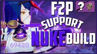 How to Build Kujou Sara as a F2P Support/Burst DPS - Genshin Impact