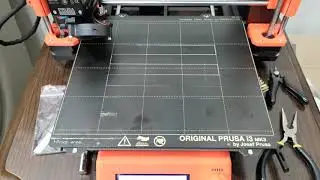 Prusa MK3S first layer calibration print failed.